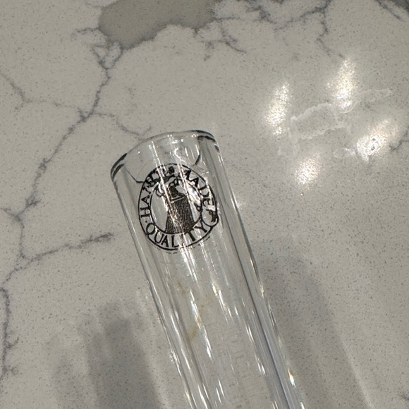 Swung clear glass Glass Bud Vase - Picture 4 of 6